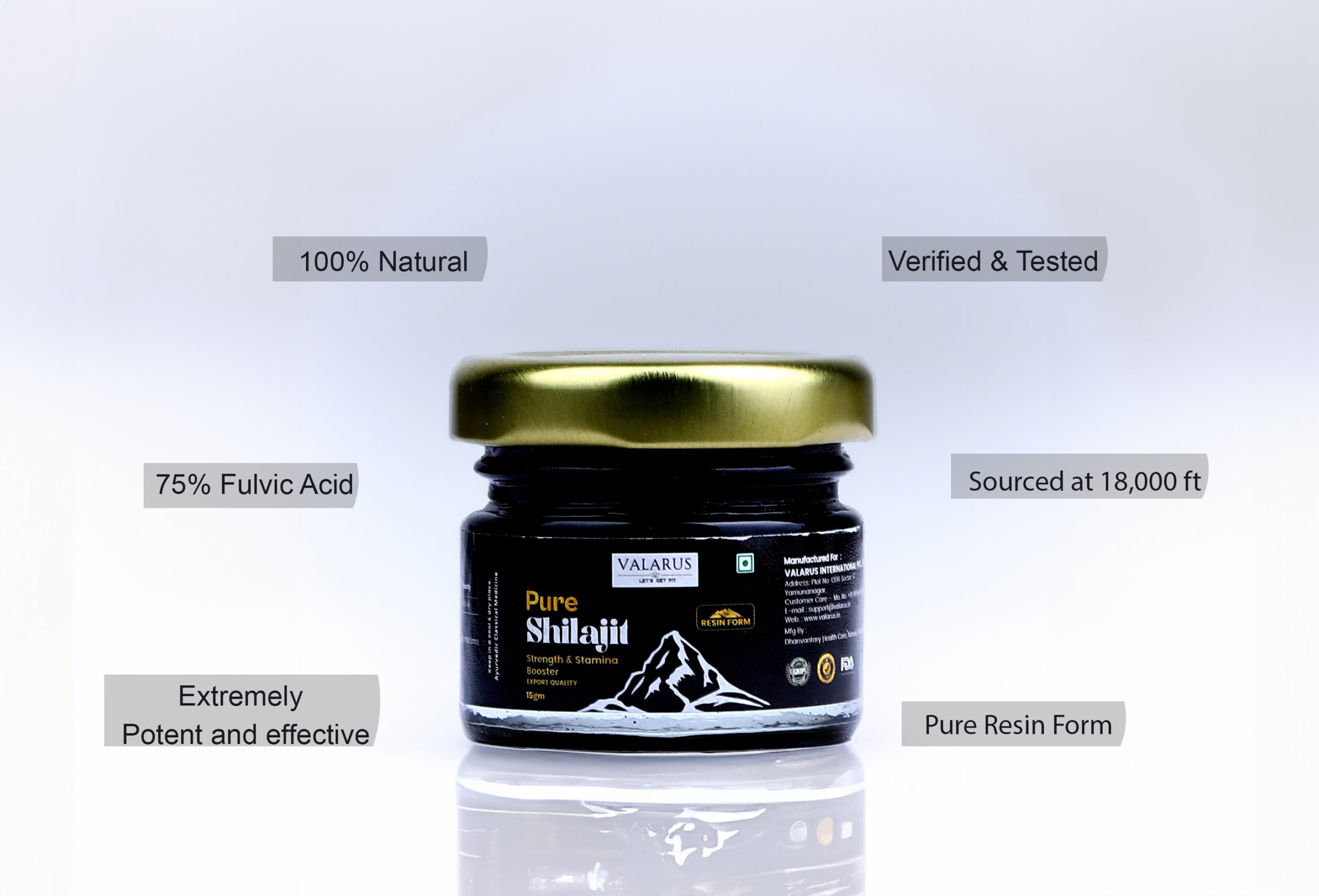 Valarus Pure Shilajit Resin - Image 4